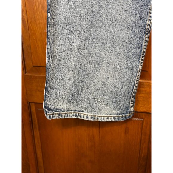 Vintage Paco Denim Jeans Straight Leg Cut Button Zip Fly Acid Wash Men's 40x32 - Picture 4 of 13